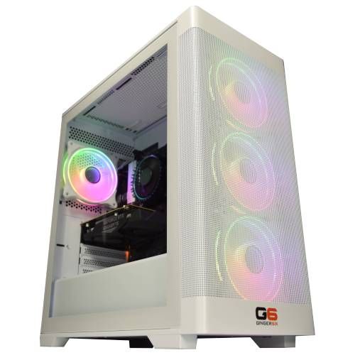 Intel Core i3 12100F with AMD Radeon RX 9060 XT 16GB - G6 Vortex X6